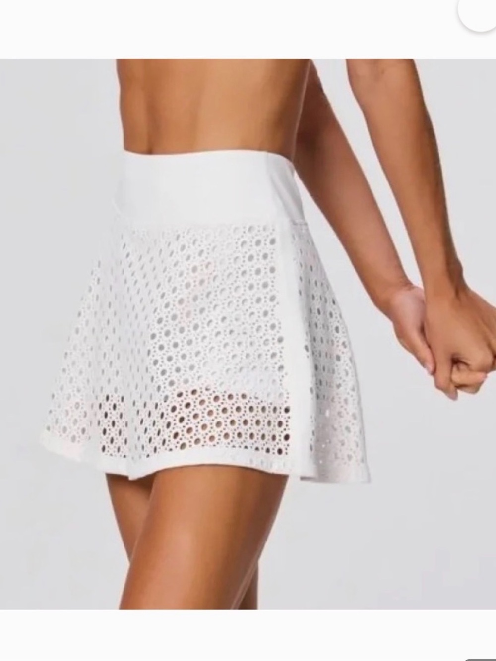 NWT GiGi C Kyra Tennis Skort set  (TOP&Skort ) in Whits Sz Xs